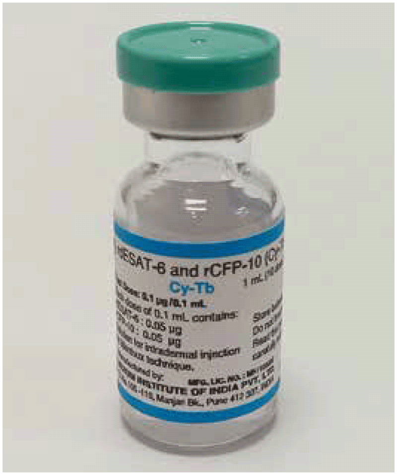 Fig. 3.1. Vial of Cy-Tb 