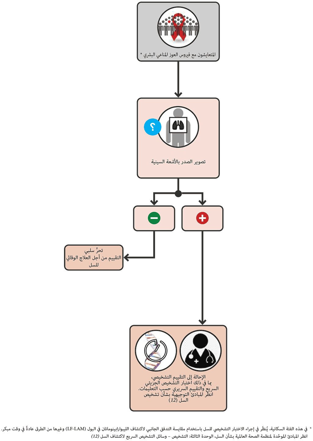 CXR single screening algorithm